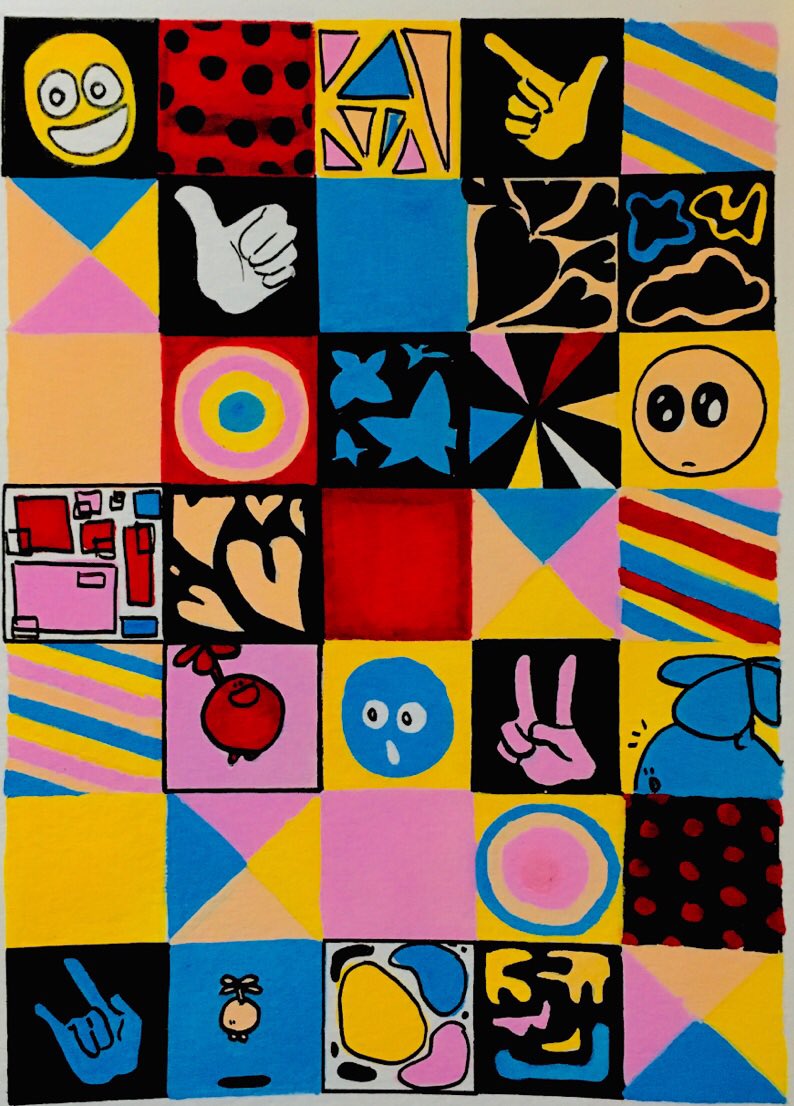 Dempsey_art's tweet image. Ms Banton and Ms Longman’s Year9 textile doodle designs for denim pencils rolls inspired by Hattie Stewart #lockdownwork #virtualclass #doodlebomb @KelmscottSchool