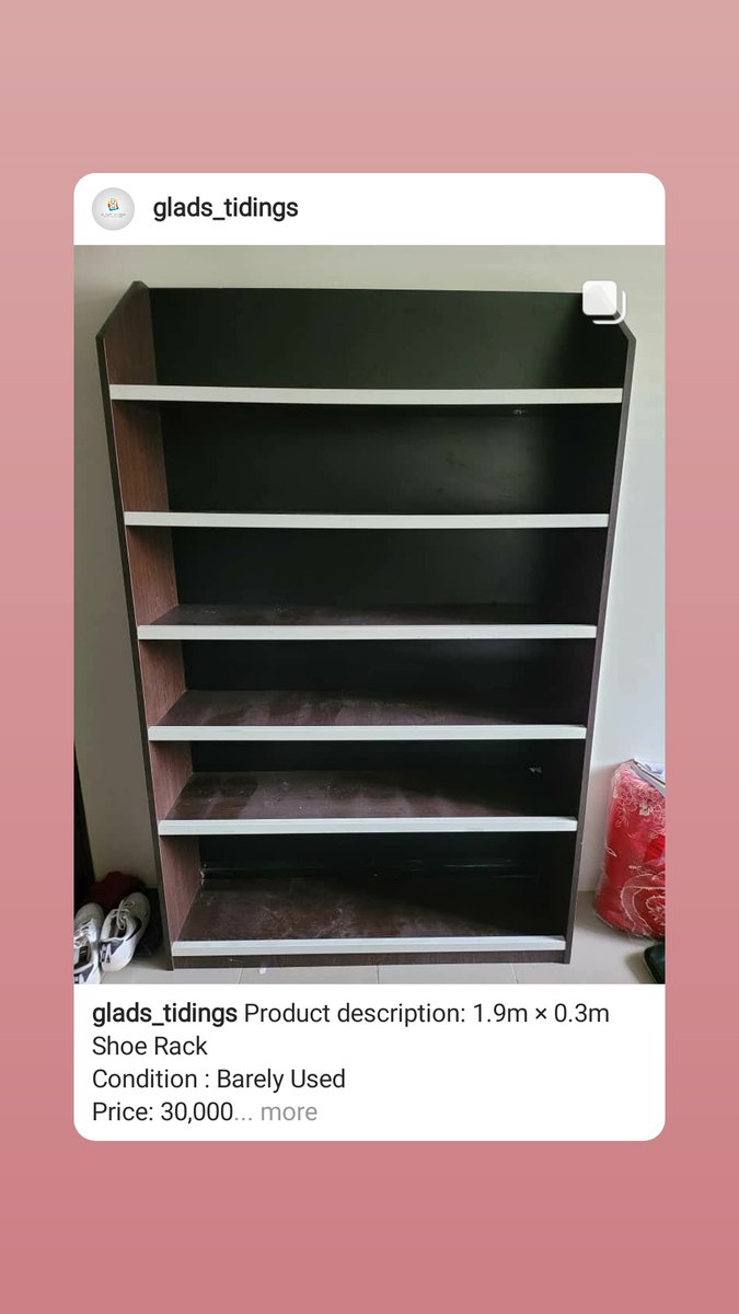GLADS_TIDINGS's tweet photo. We help you declutter and sell of your household items when relocating. Visit our Instagram page @glads_tidings for amazing deals https://t.co/iXKVIwfr6f