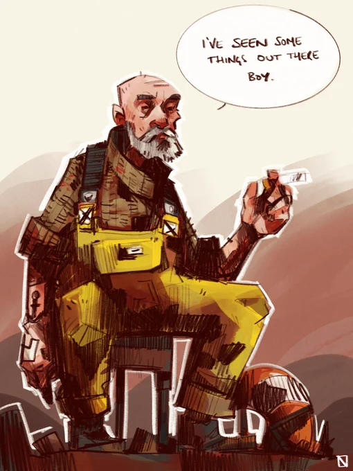 Bit of character dev for a personal ting... 