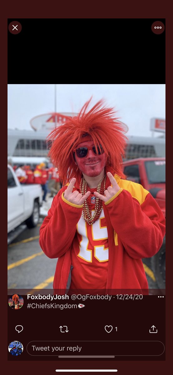 yungpsyco's tweet photo. Chiefs fans doing red face 🧐🧐 #BUFvsKC https://t.co/EhAHXEoT5w