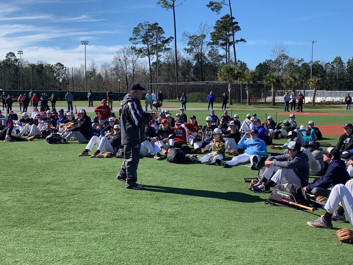 carolina_rays's tweet photo. What a success this weekend was. We were able to help players from across this state get ready for their high school baseball tryouts! Thanks to Ripken, Revs baseball, Carolina Prospects baseball and all the coaches that came out!!#youaintready https://t.co/uvYxFkpJAF