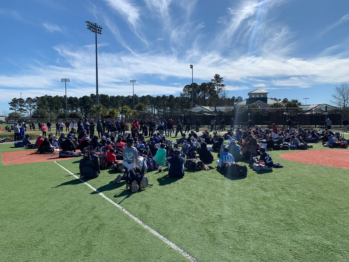carolina_rays's tweet photo. What a success this weekend was. We were able to help players from across this state get ready for their high school baseball tryouts! Thanks to Ripken, Revs baseball, Carolina Prospects baseball and all the coaches that came out!!#youaintready https://t.co/uvYxFkpJAF