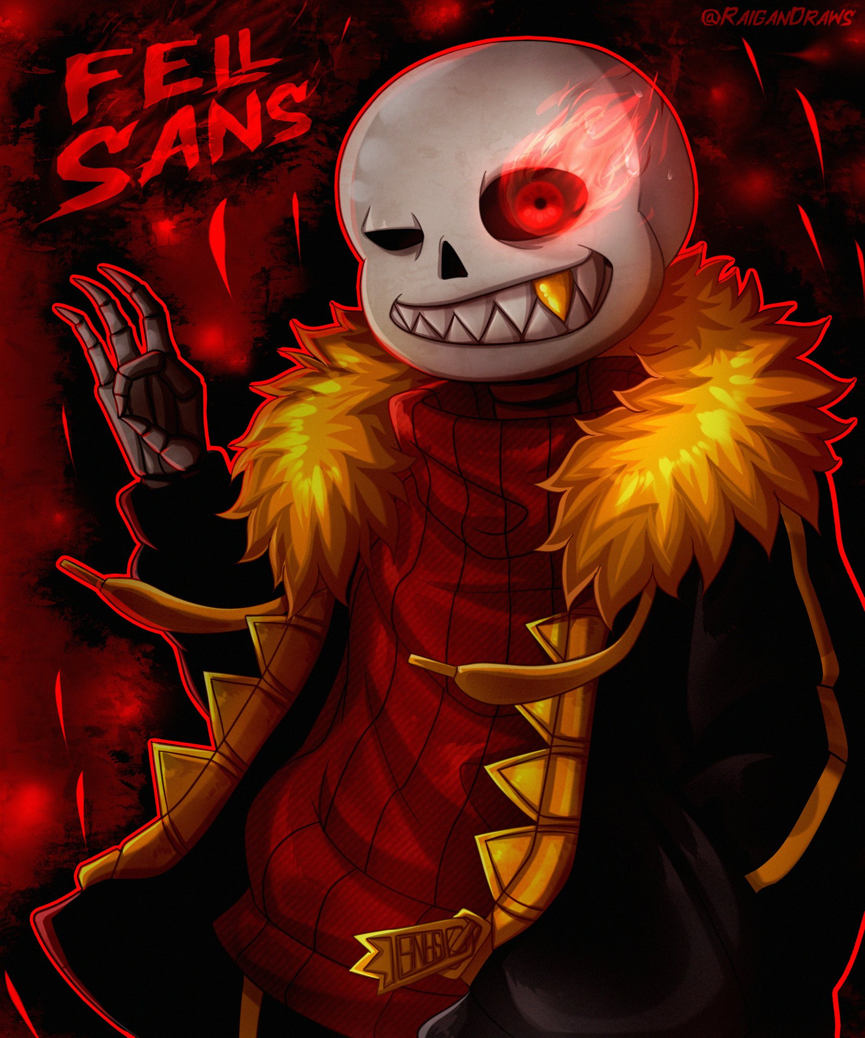 Raigan Fell Sans Underfell Fellsans Sans Undertale Underfell Sansfanart Undertalefanart Underfellsans Underfellfanart Sanstheskeleton Cool Art Arte Draw Drawing Desenho Digitalart Painting Digitalillustration