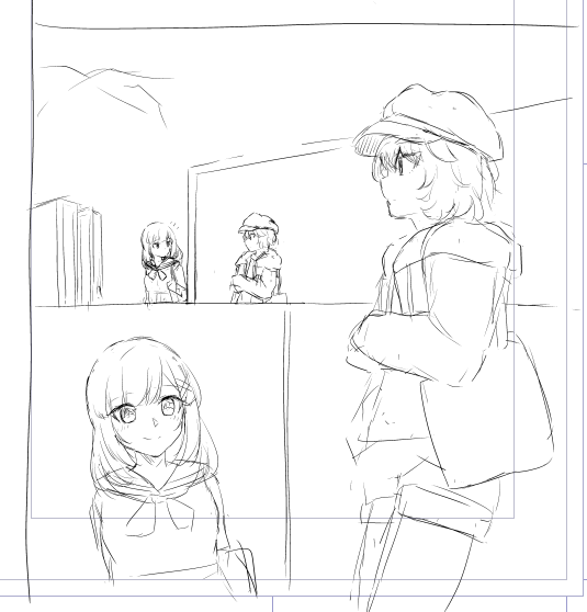 漫画を描く度に難しすぎて髪の毛が全部抜けてハゲになります 
