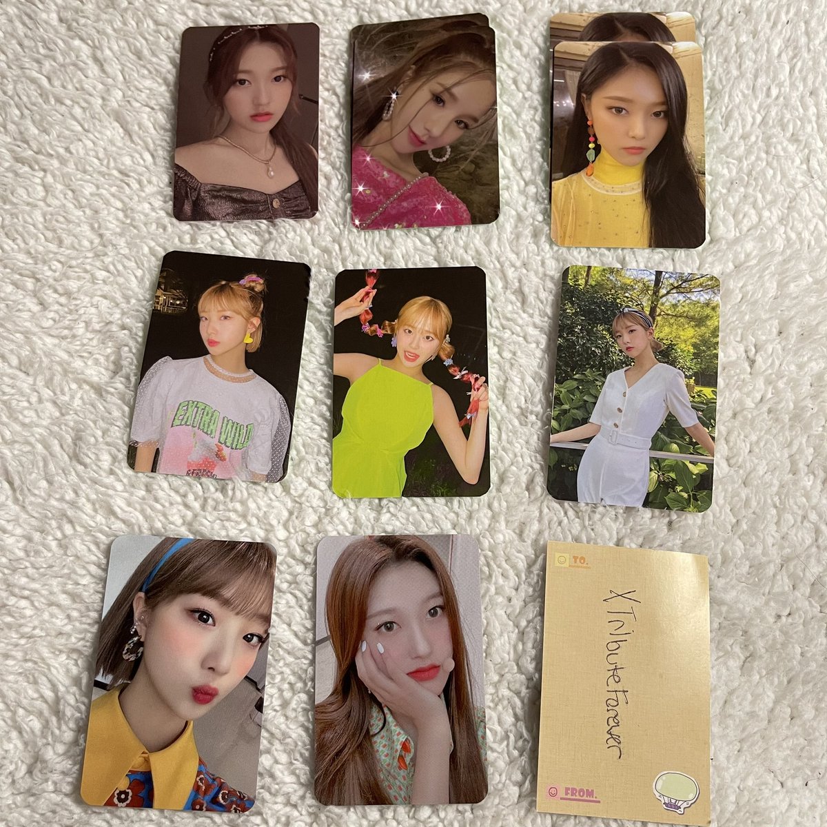 xTributeForever's tweet photo. [WTS/WTT]
LOONA - 12:00 PCS + MMT POB

want:
• $5 USD each for 12:00 PCs
• $10 USD each for MMT POBs
• or trade to Kim Lip wishlist (check second slide)

availability:
✅✅✅
✅✅✅
✅✅🤍
#loonaphotocard #loonaphotocardtrade #loonaphotocardsale @loonasales_usa @loonapctrade https://t.co/zg6Bnx3iEK