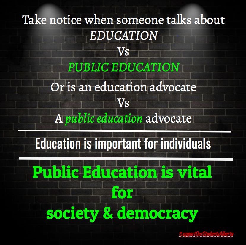 And help us recommit to and redefine truly public education. Get involved with your school council, download toolkits, become an  champion. 23/23 FIN #abed