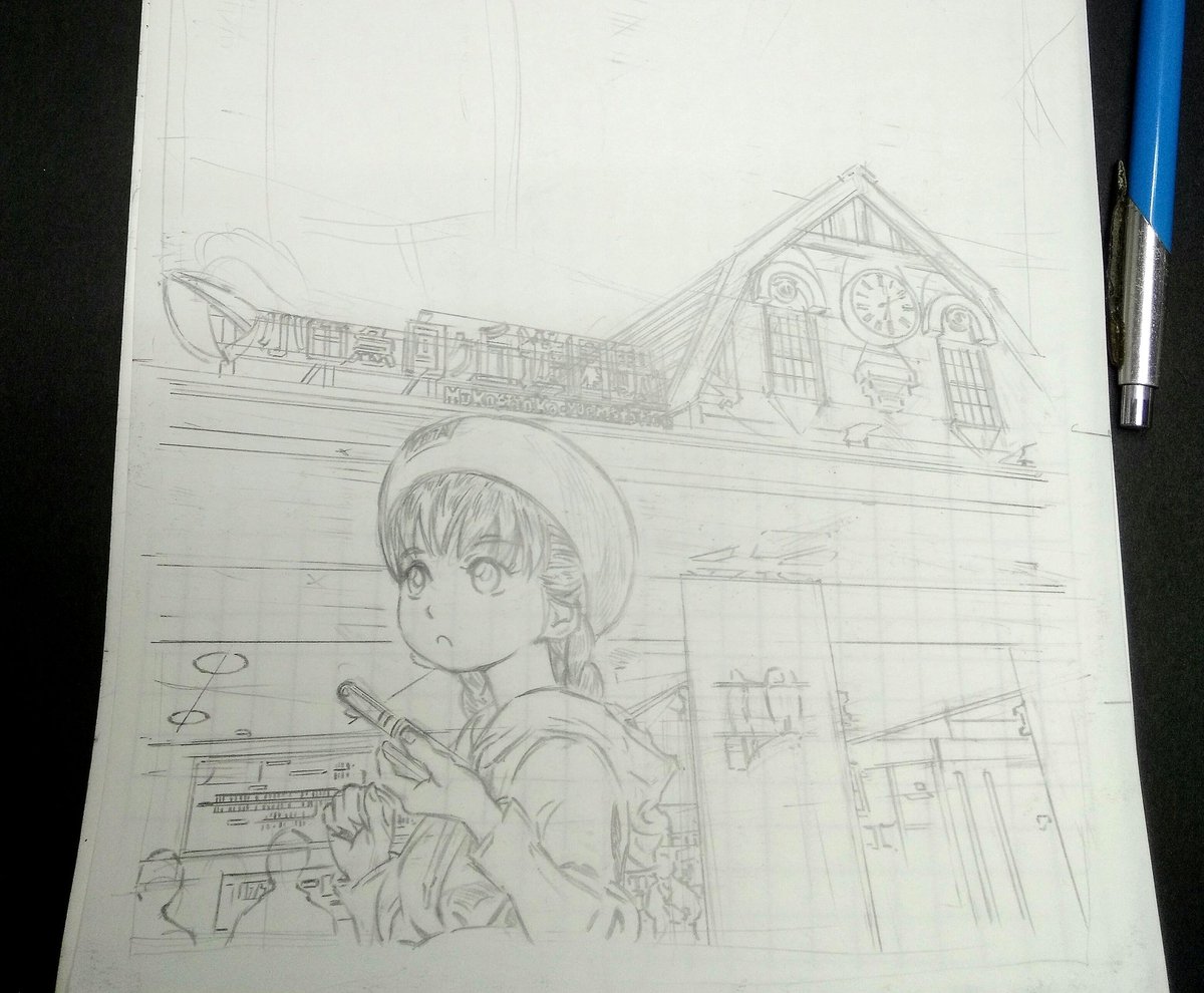 2月のコミティアも中止。作品発表頒布の場が見通せない日が続くが、今はひたすら描くべし描くべし。 