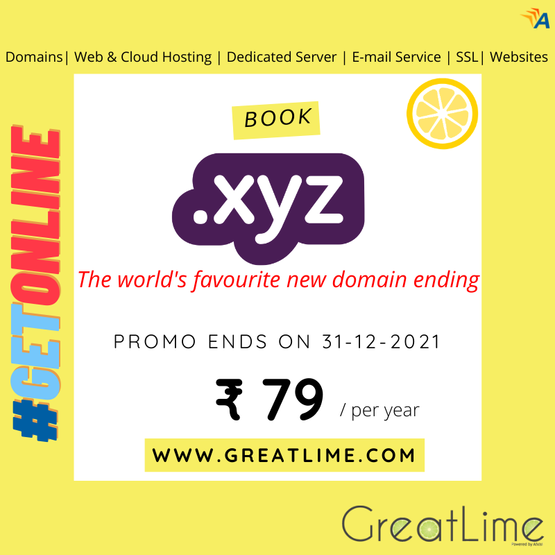 afxisi's tweet photo. Book .XYZ domain names for ₹79
The world's favourite new domain ending
https://t.co/eQa6aZBgpJ 
#branding #domains #domaining #branddomains #namescon #tlds #tech #techworld #internet   #webhosting #domainnames #domaininvesting #getonline #cloudhosting #vps #ssl #emailservice https://t.co/uOLww9jqzf