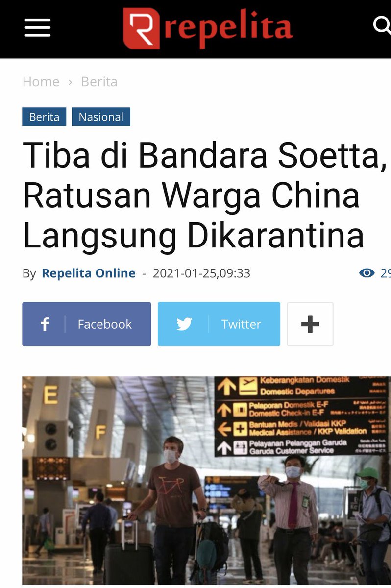 Rakyat Indonesia di minta tidak bepergian jika tidak penting dan agar perbanyak berdiam diri di rumah masing- masing,  kerja pun di minta utk Work from home, pedagang dibatasi waktu dan jumlah pengunjung, lah ini kok ada ratusan Warga Negara Asing BEBAS masuk ke Indonesia???