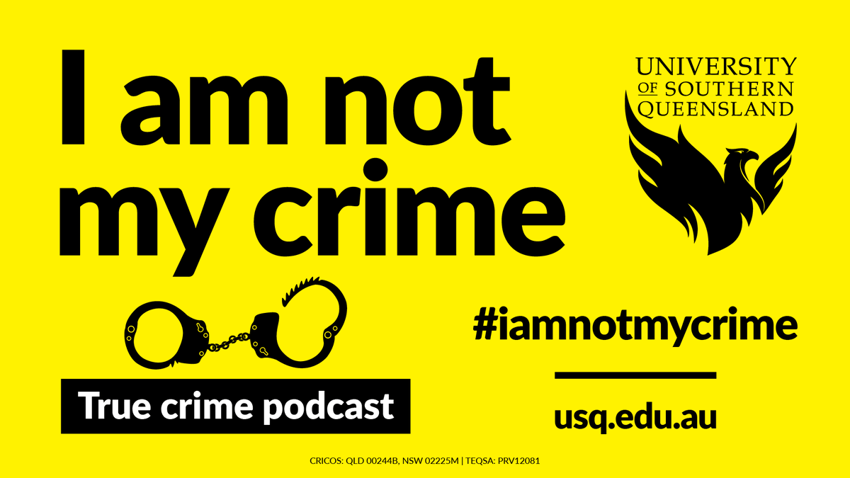 unisqaus's tweet photo. Love true crime and redemption stories? Then this @usqedu podcast is for you! 🎧

Listen to people speak about their crime, as well as their journey to redemption – these are their stories *DUN DUN*

#IAmNotMyCrime: Coming tomorrow 👀 https://t.co/MxCUiQhsvT