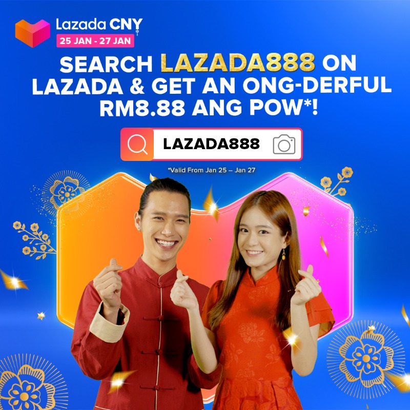 Search LAZADA888 Lazada App and redeem your BIG 8.88 Huat-derful Ang Pow to spend on Lazada CNY sales TODAY till 27 Jan! Wait no more, collect it NOW!!! :D
#LazadaAdaOng #LazadaCNY21β #LazadaAdaSemua https://t.co/iIPIyh3QWd