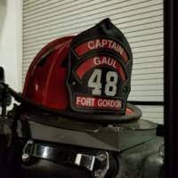 There's this image of a fire captain's hat for Fort Gordon. It concerns me that someone deep into conspiracy theory groups holds a position that deals with the public. /21