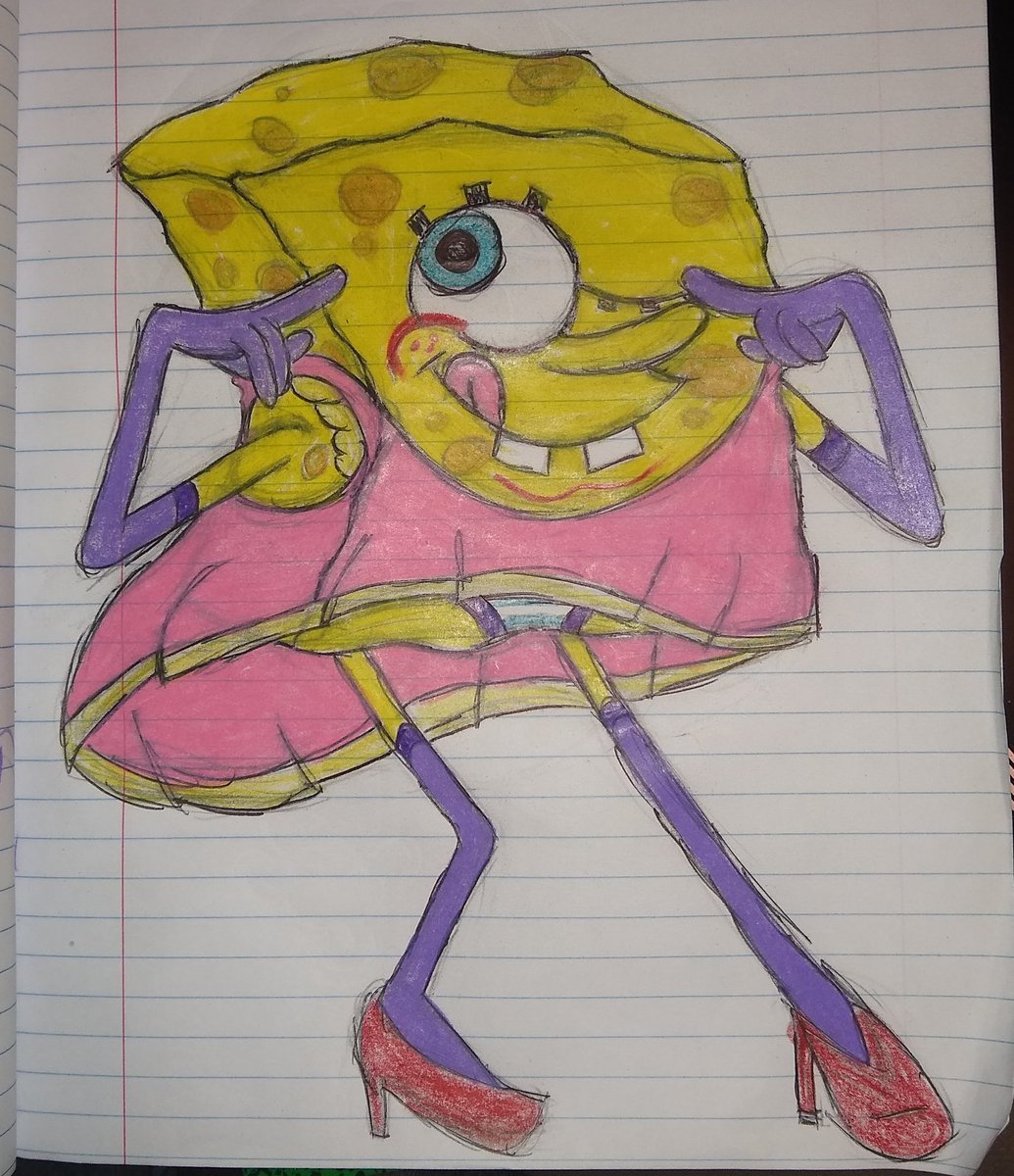 HotGrenFlamingo's tweet photo. YOU'LL NEVER UNDERSTAND MA

#SpongeBob #SpongeBobSquarepants #anime #fanart https://t.co/hfk2475K3F