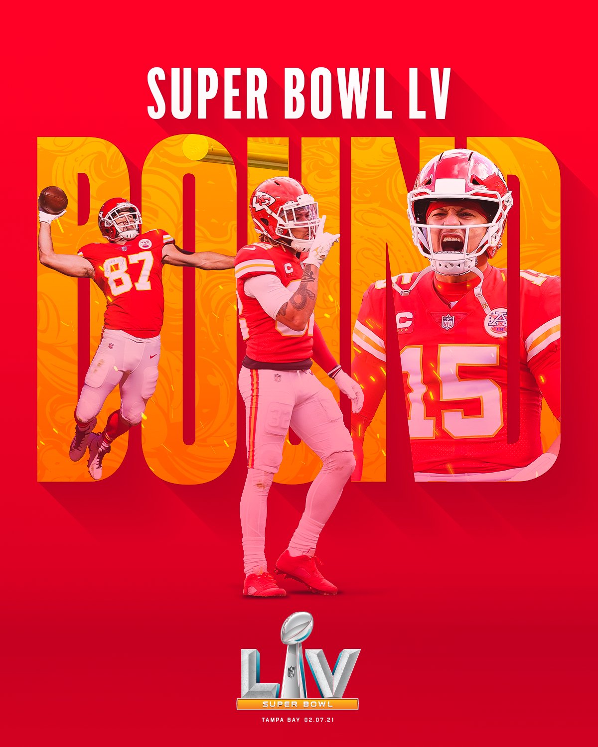 NFL on X: The @Chiefs are headed back to the Super Bowl