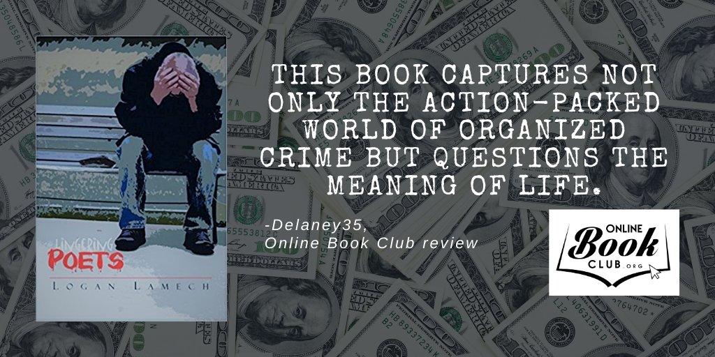 "The book was filled with poetic descriptions and enlightening truths of life."

OBC Bookshelves Page: forums.onlinebookclub.org/shelves/book.p…

Logan Lamech on Twitter: <a href="/LoganLamech/">Logan Lamech</a>

And on FB: facebook.com/logan.lamech.3

#Crime #Drama #Fiction #Suspense #Thriller #Poets #Book