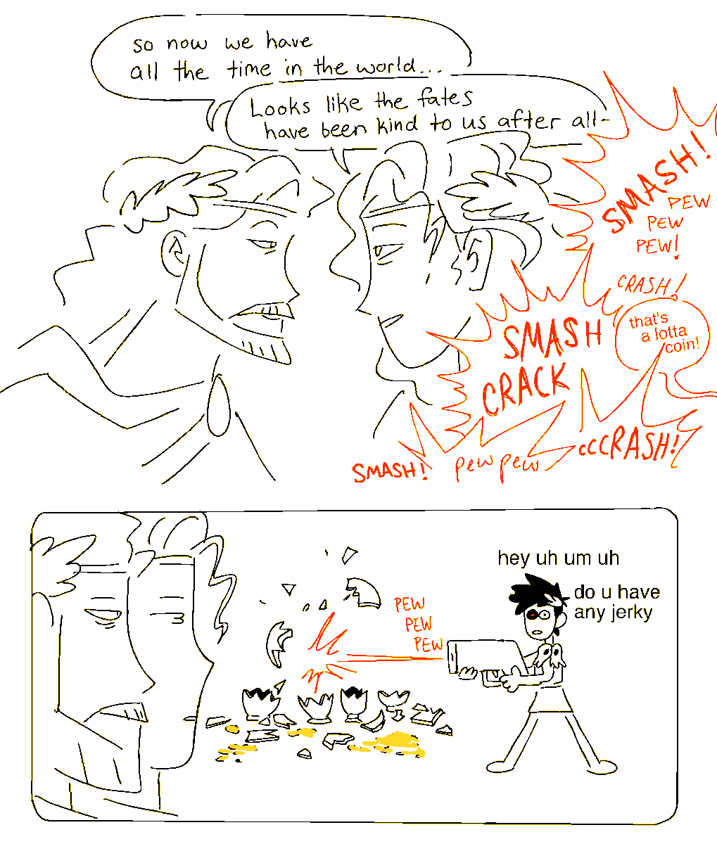 Zagreus, Interrupting 