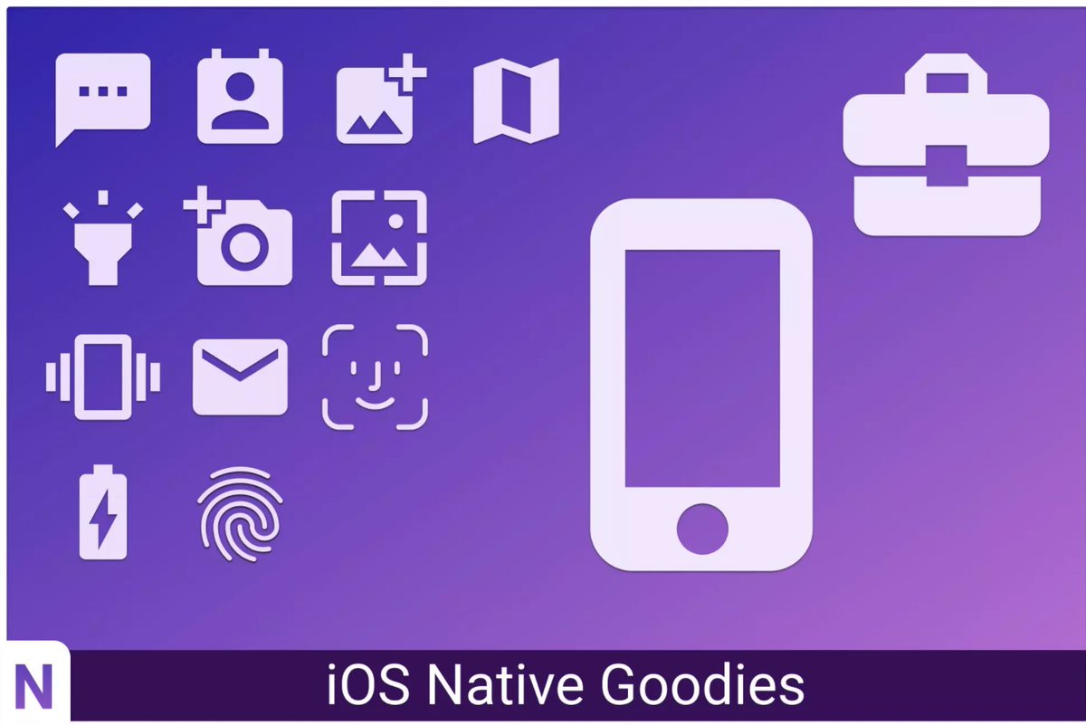 Paid (On Asset Store)iOS Native Goodies  https://bit.ly/3ogGIWh If you are building for iOS and want to easily access some native functions like (Pick from gallery, Date Picker, native UI ... )made by  @NinevaStudios