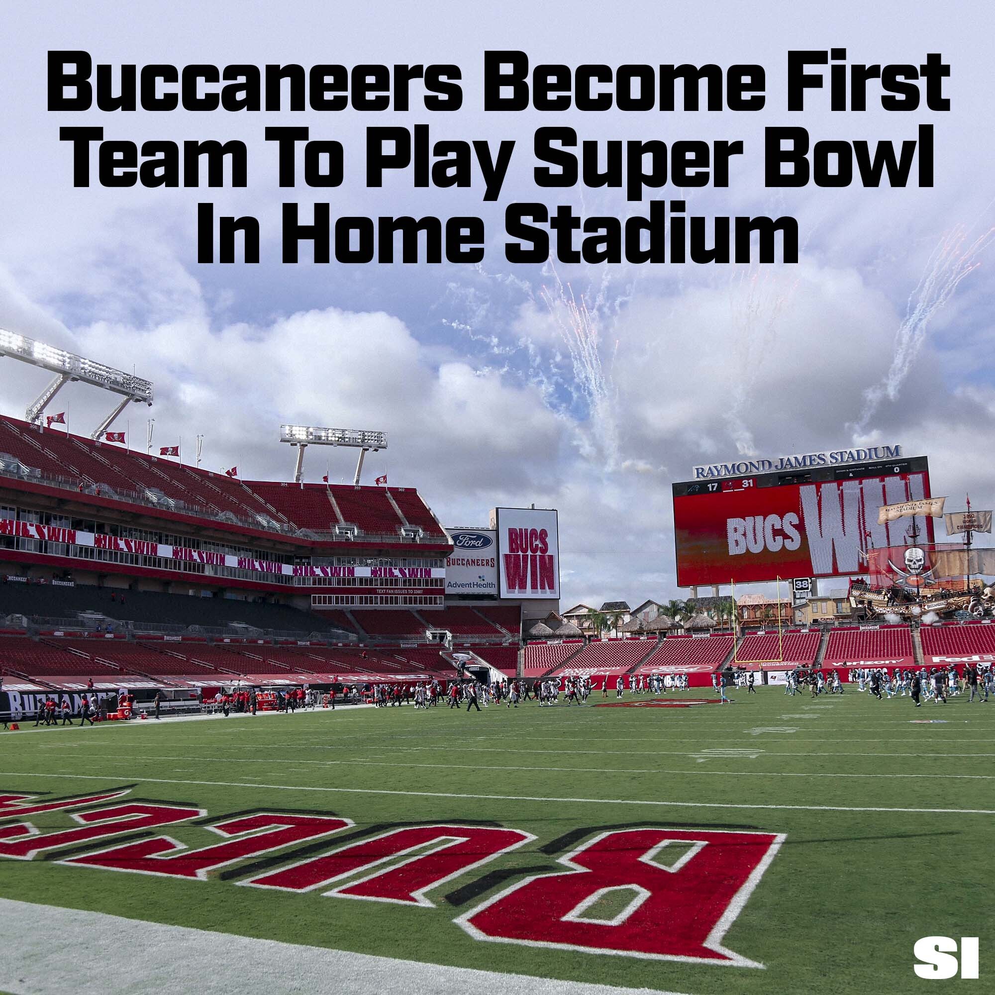 Bucs can become 1st to play Super Bowl at home