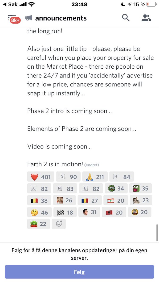 #Earth2io #Earth2 
Statement from the Earth2 team. Information about phase 2 coming soon!