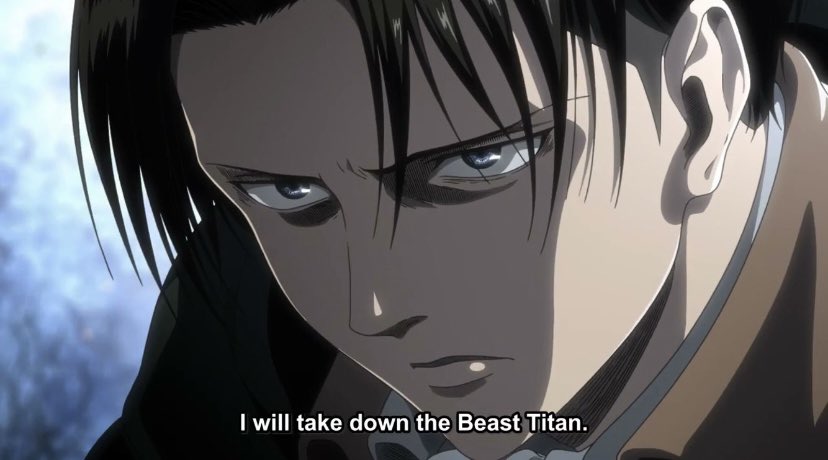 EMIKOACKERMAN's tweet photo. HE KEPT HIS PROMISE FOR ERWIN. THATS IT. IM SOBBING. SEND TWEET. 

#leviackerman #LEVI #AttackOnTitan #AOTAssault #ShingekiNoKyojin https://t.co/XHhINPAhN7