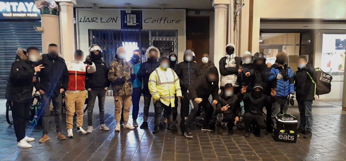 Forte mobilisation des grévistes à Reims ce week-end, 
Plateformes bloquées et service rompu.
Continuons le combat !
#CoLR