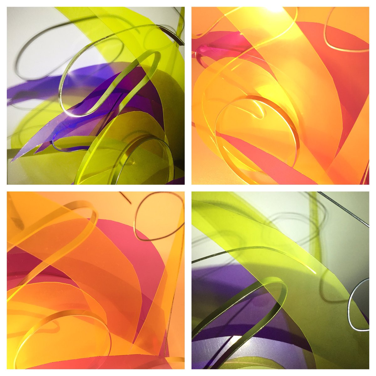 ArtRastrick's tweet photo. Prepping for KS4 art, sculpture and photography project inspired by music and sounds. Wire and acrylic, light and shadows @RastrickHigh #sculpture #experimental #artandmusic #inspiredbysound #suburbia #colour https://t.co/EcwZfq4C1W