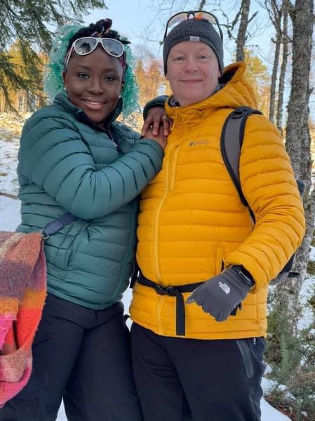 DonJMarshall's tweet photo. Yes we are โTree-mendousโ together and proof that Love Knows No Colour - we are #donerry #SaloneTwitter #scotland #scottishsaloneborbor https://t.co/hOsUyneax9