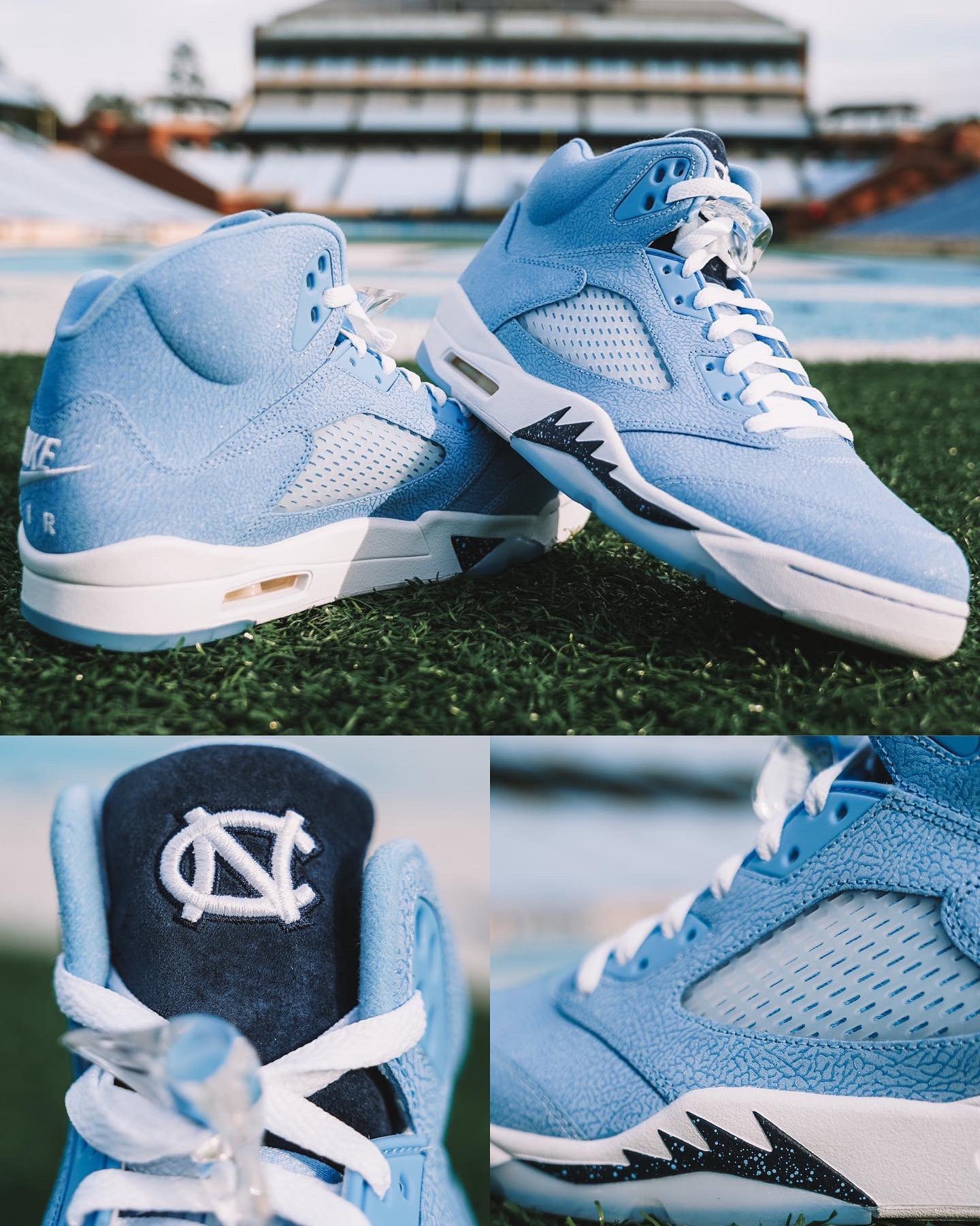 Air Jordan 5 UNC Football PE