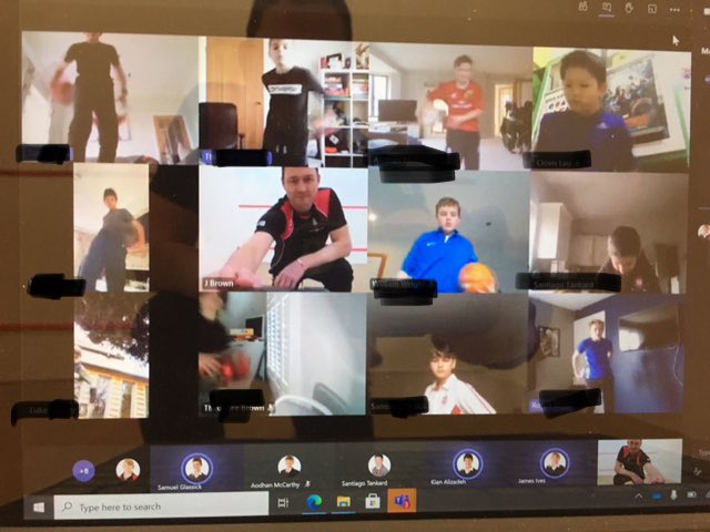 The P.E department are really enjoying the live Games lessons. Please remember to add your km for the ‘Around The World Challenge’. 🌎⚽️🎾