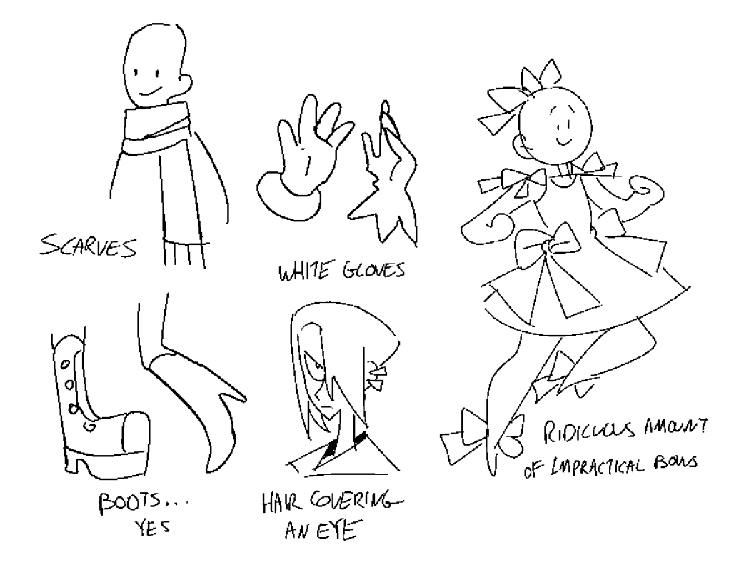 HoaxGhost 👻 on Twitter: "Some of my favorite character design traits I  constantly give to my ocs https://t.co/8JluVLQDQS" / Twitter