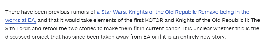 ToxicBrood's tweet photo. @thatstarwarsgrl You're wasting your time Anna. If EA makes it it'll be bad but regardless they are gonna retcon to fit in with the High Republic. https://t.co/qG62QntfCu