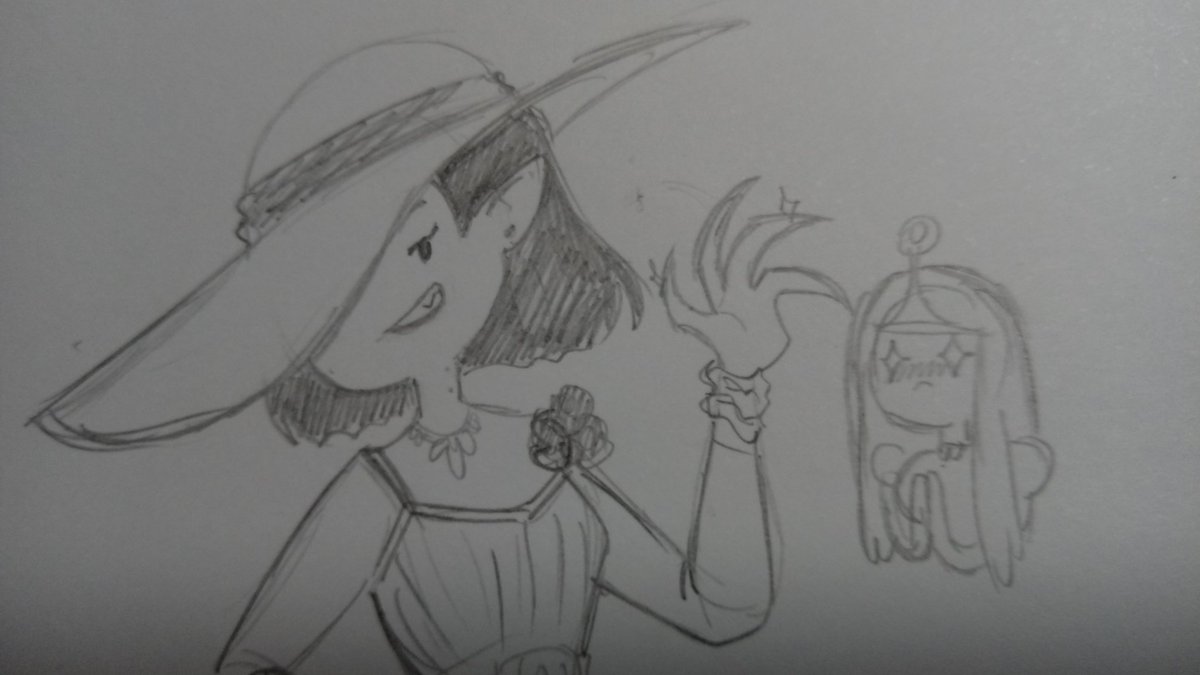 augabs04's tweet photo. After the news about Resident Evil 8 Village
I cant resist to make some sketchs
Of marceline as the Tall Vampire Lady of the game k
I think bubblegum like it kkk
#ResidentEvil #ResidentEvilVillage #RedDrawingz #AdventureTime #Marceline #ResidentEvil8Village #ResidentEvil8 https://t.co/CBStIcieSO
