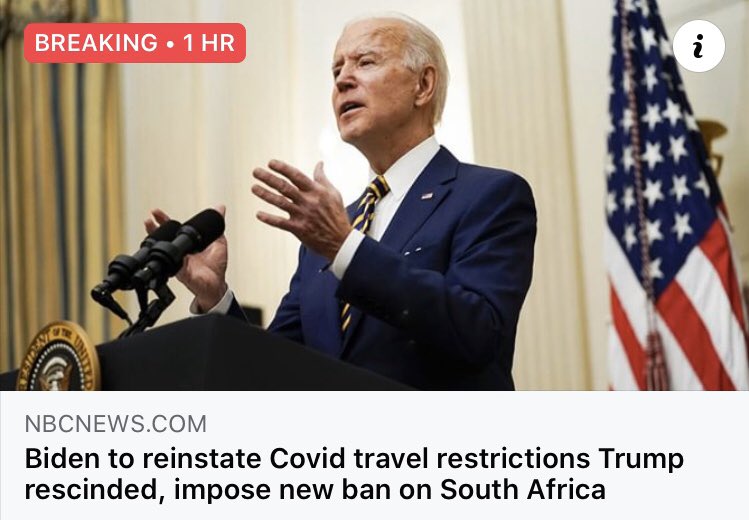 TR_Rep_Club's tweet photo. So Travel Restrictions are only Racist and Xenophobic when they’re put in place by President Trump? Got it. The Democrat Hypocrisy is real and ridiculous. https://t.co/UZduMFEwMS