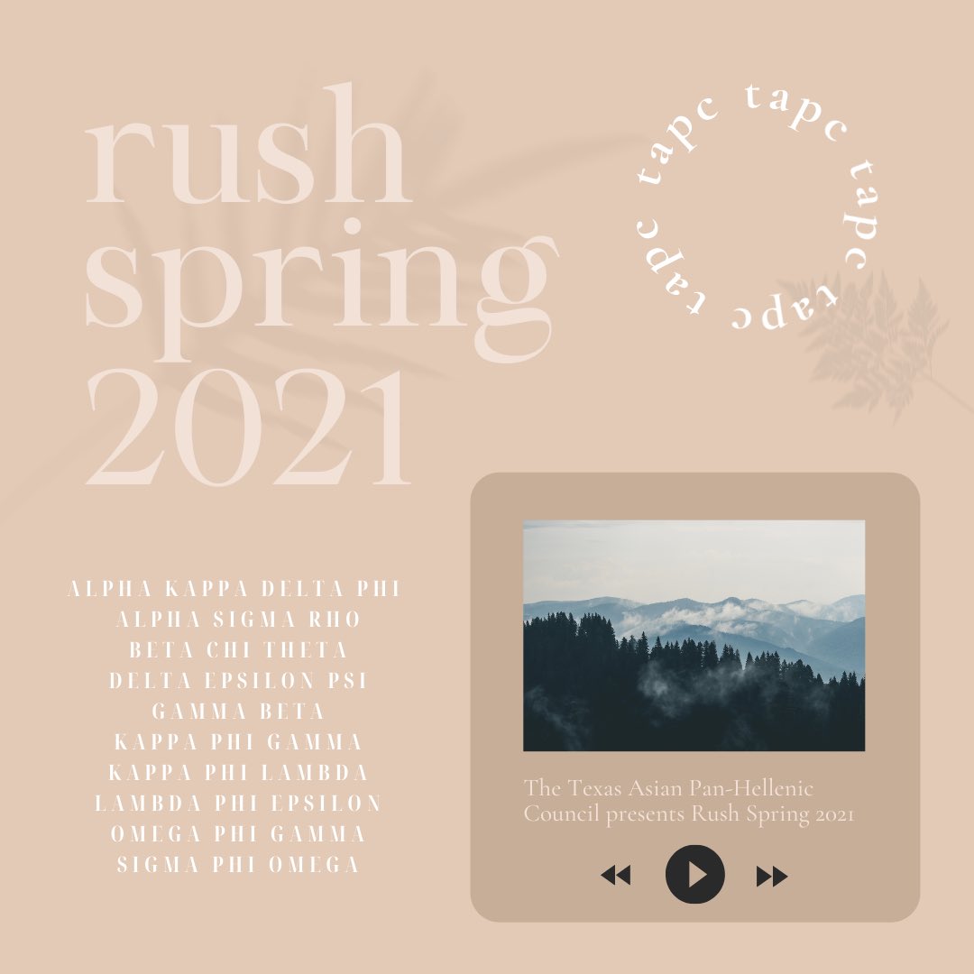 Rush season officially begins tomorrow! 🎉 Get to know our 10 member organizations; their rush interest forms are all linked in the bio!