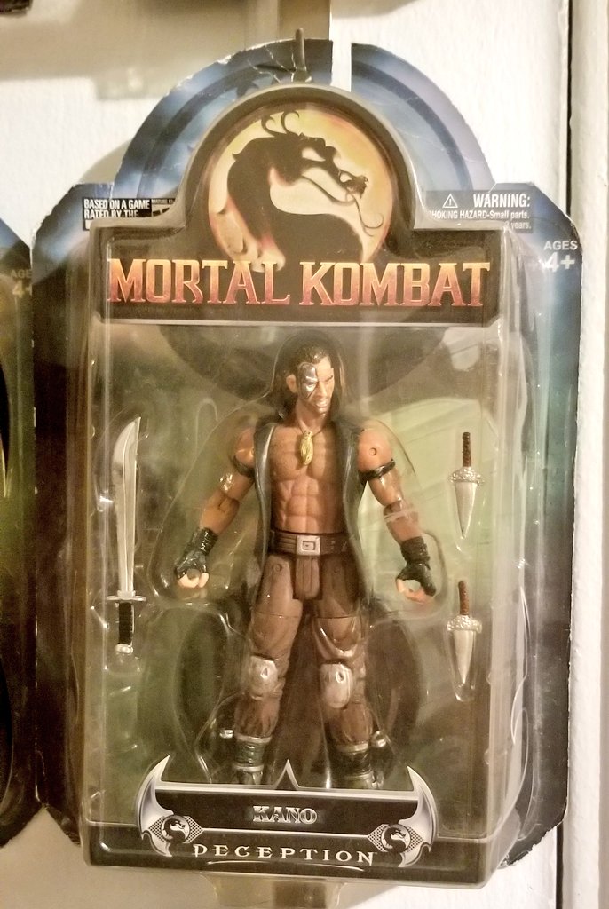Kano(Mortal Kombat) (Mortal Kombat) Custom Action Figure