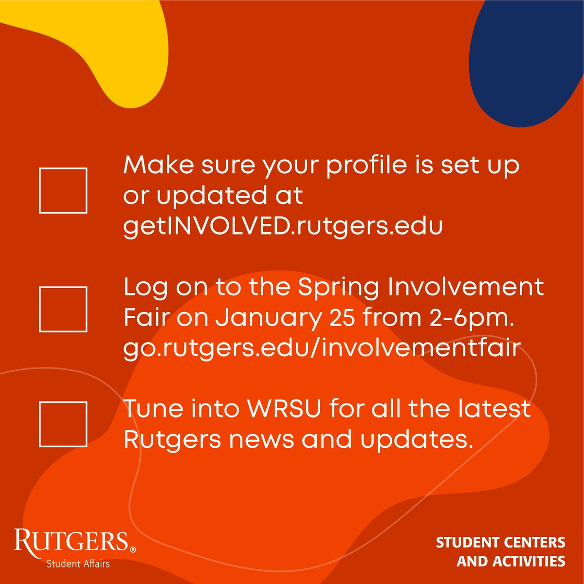 Rutgers University Student Centers and Activities tweet media
