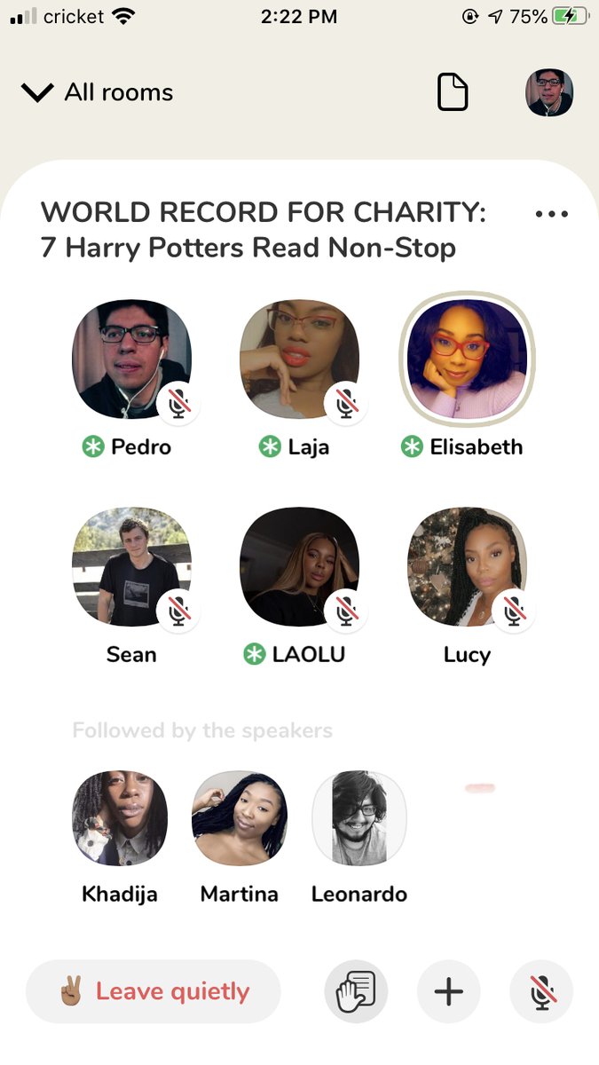 realpedrochavez's tweet photo. Refugees need @jk_rowling! Fear of Return - a non-profit that finds refugees attorneys - is currently reading all 7 #HarryPotter books (NON-STOP) on #ClubHouseApp  Anyone can read a chapter and we would love it if JK read one - we're currently on Goblet of Fire. CH: 
@pedrochavez https://t.co/jSq9CkhV92
