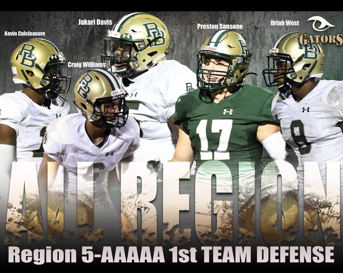 RBGatorFootball's tweet photo. Congrats @sansone_preston @craigwilliams_6 @uriah_west2 @jakaridavis_ @KCulcleasure15! The best is yet to come!! #family #compete https://t.co/SKG7UeRs9l