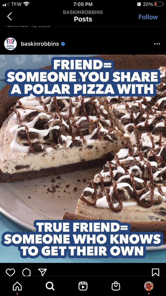 blakzini's tweet photo. Hi @BaskinRobbins I saw this as for your polar pizza and ordered it on @DoorDash.5 minutes after spending $25 on this I receive a notification that they aren’t available and a refund was given but I gotta wait 5-7 business days. I’d appreciate it if you actually had them in stock https://t.co/t8j3zuv8ek