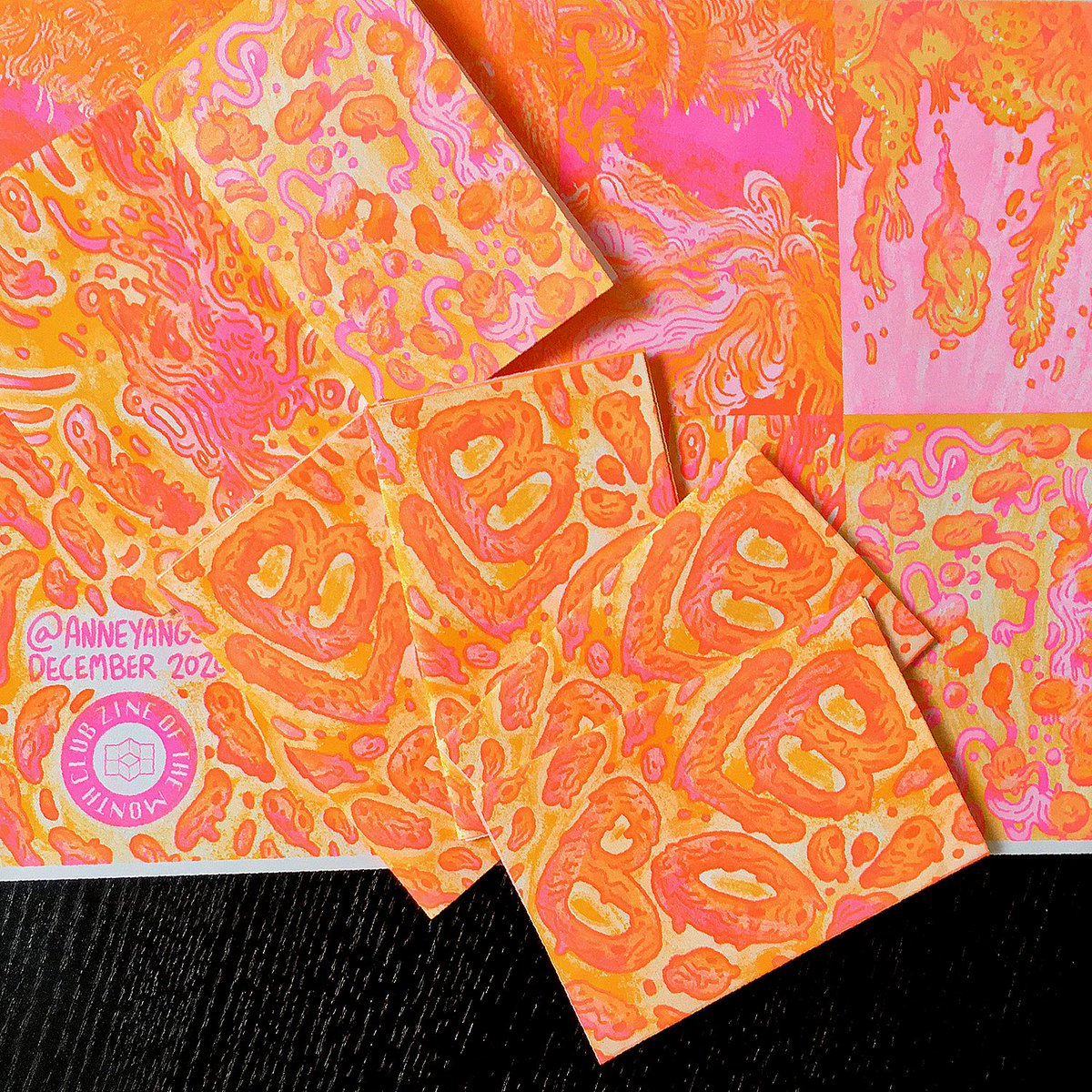 anneyang3d's tweet photo. A lil zine I did for Paper Press Punch's Zine of the Month Club - such a cool project and so great to get a bounty of everyone else's awesome zines for the month! https://t.co/dkpZQwZCSB
