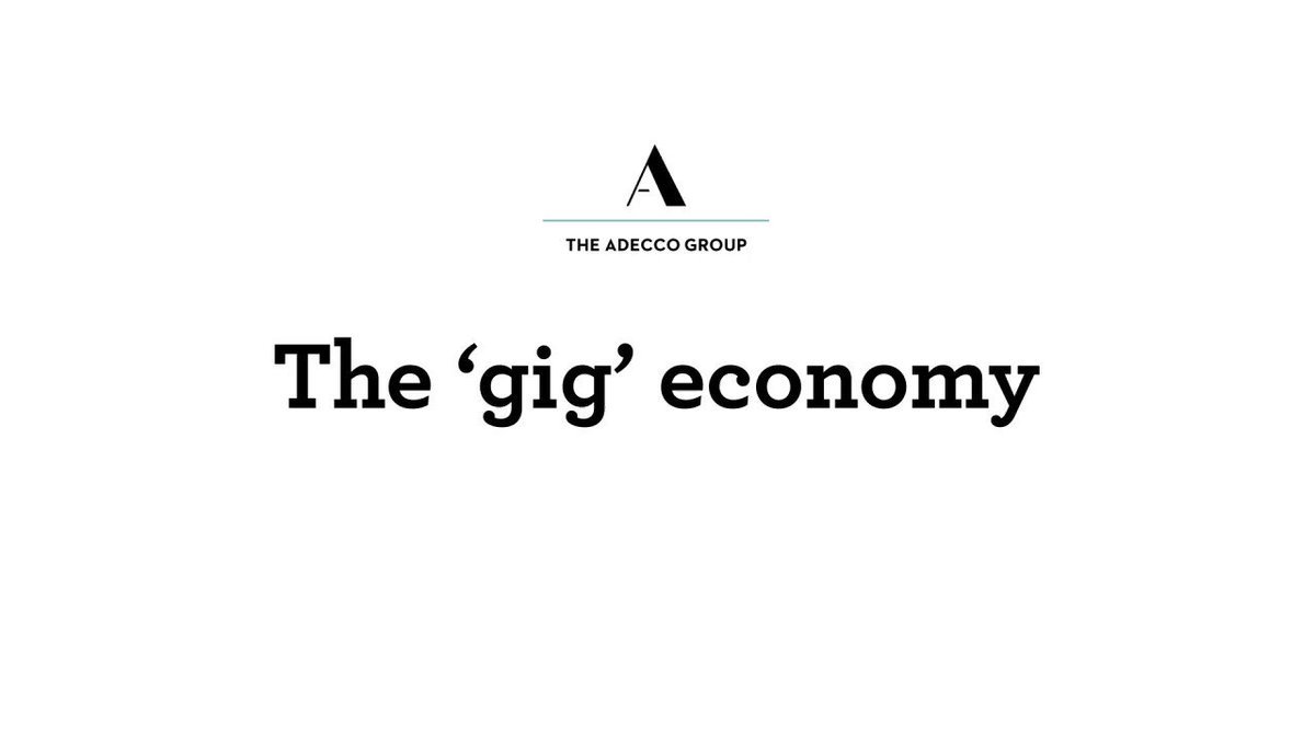 More on World Economic Forum partner, the Adecco Group, Switzerland:"We must forget about "life-long careers" & start acting on "life-long  #learning"...This begins by reforming how citizens are educated. " #4IR  #GigEconomy  #Education  #GenZ https://www.weforum.org/organizations/adecco-group