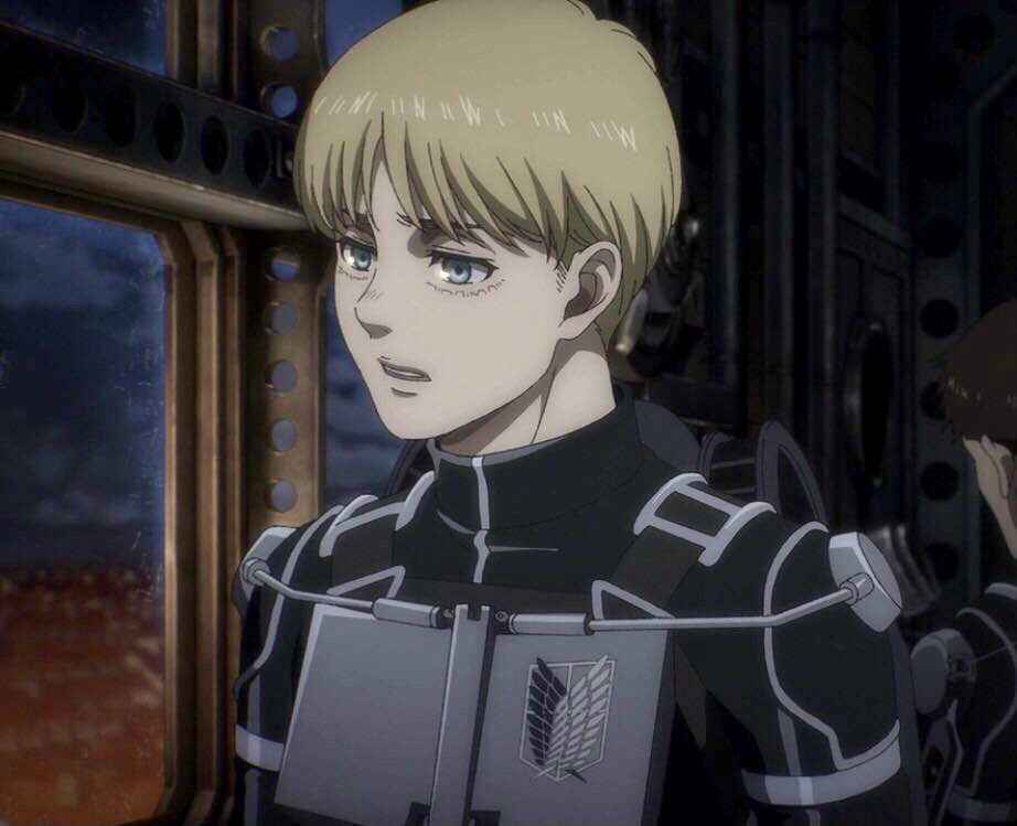 FiersaBesari's tweet photo. Marleyans: Attack on Titan
Armin: Attack on Puberty https://t.co/cjQlB6lW3a