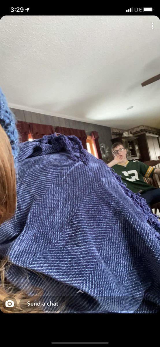 EllaByers12's tweet image. Progression of the packers game today: little brother edition