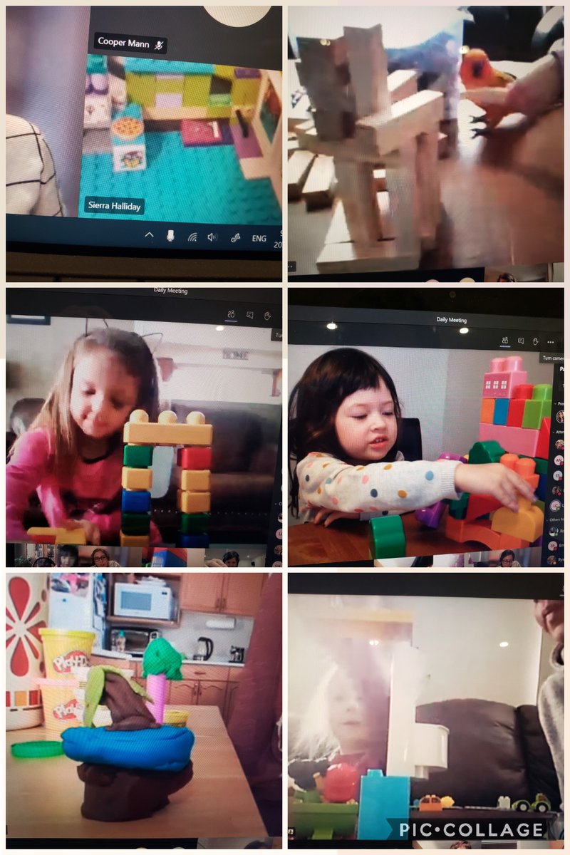 kindie_hawks's tweet photo. Our kindies designed their own tree house during small groups. How tall is it? Why did you choose that material? What made you decided to do that? Great job friends! #virtuallearning #provocate #playbased https://t.co/HtT3CBjA0T