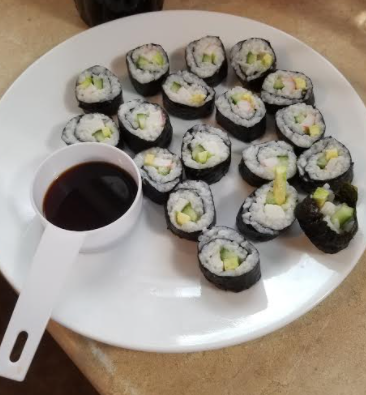 WRDSB_mendoza's tweet photo. Students were asked to "make" something delicious for Maker Monday. Here are the pictures I received from this weekend. They include Pierogi Ruskie, Croquetas and California Rolls. #bakerspace #makerspace What should be our challenge tomorrow? https://t.co/t5e53u1RoH
