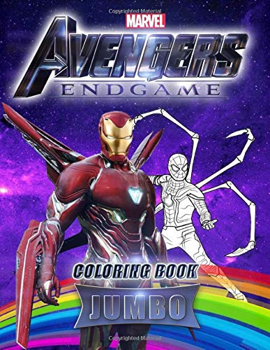 Download Pdf Download Free Marvel Avengers End Game Jumbo Coloring Book A