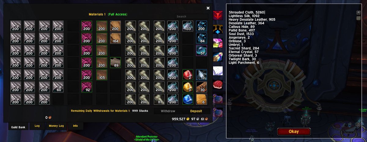 Toasty_Dev's tweet photo. Introducing: 💰Guild Bank Audit for World of #warcraft

I made this to make managing guild banks outside of the game easier! 

Export a single tab or your whole bank and use on whatever platform you like!

Check it out here! 🕹https://t.co/qs6oOXXlCQ or on your usual mod manager! https://t.co/4M6dACHmuF
