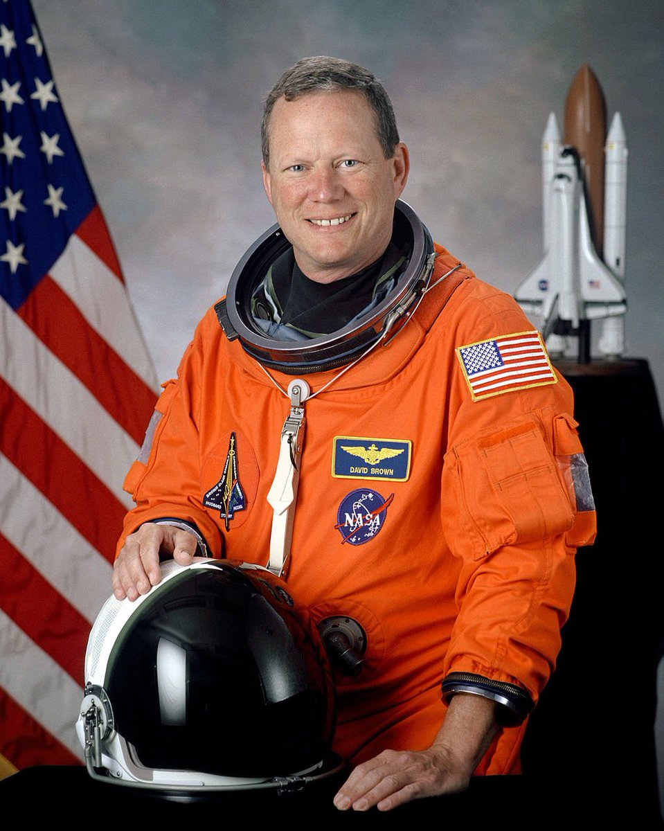David Brown was Mission Specialist for STS-107. He was a Captain for the United States Navy, and in 1988 he began test pilot training. He joined NASA in 1996 and completed two years of training. He was originally assigned to payload dev. for the ISS. This was his first mission.