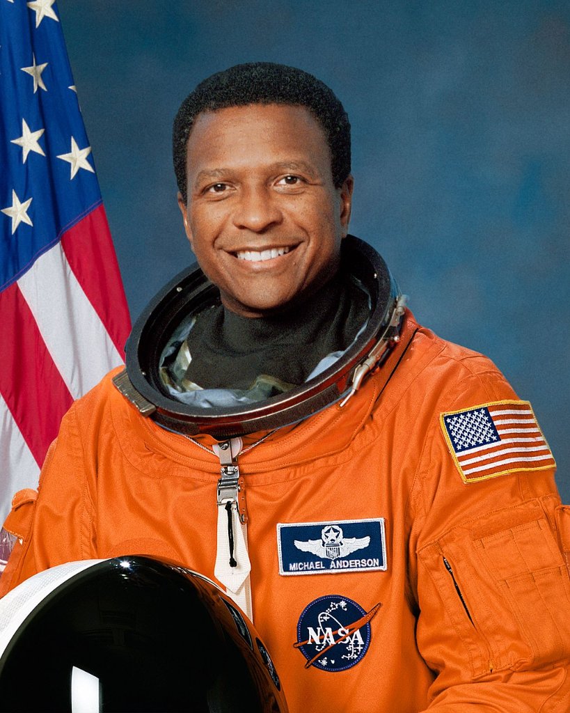 Michael Anderson was Mission Specialist for STS-107. He was a pilot and officer for the United States Air Force. He joined NASA in 1995, and completed a year of training. He was Mission Specialist for STS-89 in 1998, which was the 8th shuttle mission to dock to Mir.