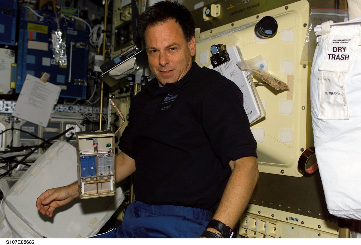 Ilan Ramon was Payload Specialist for STS-107. He was a Fighter Pilot for the Israeli Air Force. In 1997 he was selected by NASA to become a Payload Specialist, and assigned to STS-107. This was his first flight to space, and made him the first Israeli Astronaut.